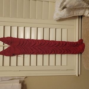 Fashion Nova Fitted Ruched dress Size Xs 🆕 Red Valentine Dress !!! Midi